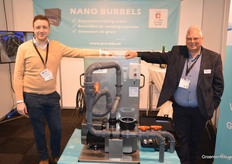 Maarten and Lub Kramer of Aquamar. The Provida stood pontifically in the booth. For more information: https://aquamar.nl/